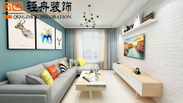 新龙城小区，北欧风格，两室两厅一卫